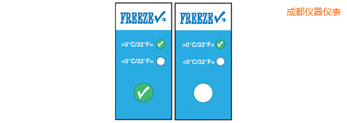成都溫度指示標(biāo)簽 冷凍檢查 Thermolabels