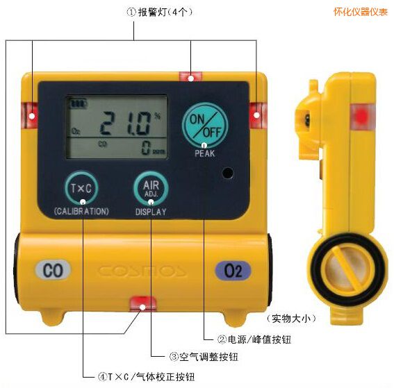 懷化復合型氣體檢測器