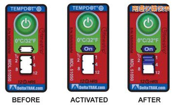 南通溫度指示標簽 累計上升時間/溫度的標簽