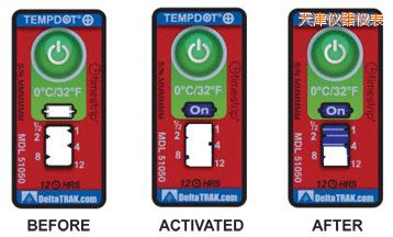 天津溫度指示標(biāo)簽 累計(jì)上升時間/溫度的標(biāo)簽